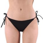 Calvin Klein Kadın String Yan Kravat Arsız Bikini Altı, siyah, M