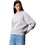 Calvin Klein Kadın Sweatshirt, Gri, M