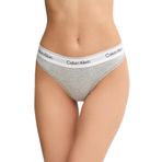 Calvin Klein Kadın Tanga Külotu, Gri, XL Beden