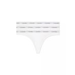 Calvin Klein Kadın THONG 3PK Tanga White/White/White S