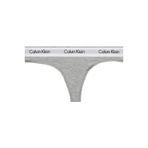 Calvin Klein Kadın THONG Tanga Grey Heather XL