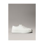 Calvin Klein Kadın Vulc Lace Up Deri Spor Ayakkabı - Beyaz