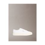Calvin Klein Kadın Vulc Laceup Canvas Sneaker - Beyaz