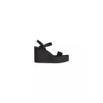 Calvin Klein Kadın Wedge Bantlı Deri Sandalet