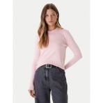 Calvin Klein Kadın Yuvarlak Yaka Uzun Kol Yün Kumaş Regular Fit Pembe Kazak LV044D370G-XRM - XL