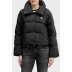 Calvin Klein Kapitoneli Relaxed Fit Suya Dayanıklı Şişme Mont LV044D521GUB1 Bayan Mont LV044D521G Ub1 - Siyah