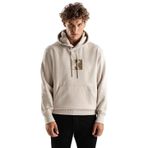 Calvin Klein Kapşonlu Sweatshirt, S, J30J327118, Gri, erkek
