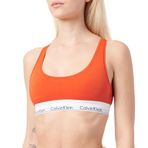 Calvin Klein Kırmızı Bralet Sütyen, XS, 0000F3785E, Molten, Kadın