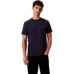 Calvin Klein Kısa Kol Bisiklet Yaka Pamuklu Düz Model T-Shirt, XL, LV04RD254G, Mor, Erkek