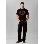 Calvin Klein Kısa Kollu 20S Ln College Grafik Baskılı T-Shirt, XL, LV04RE810GUB1, Siyah, Erkek