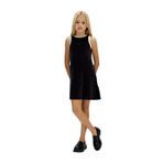 Calvin Klein Kız Çocuk Desenli Elbise, 16 YAŞ, 5003345664, Siyah, Kız Çocuklar