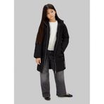 Calvin Klein Kız Çocuk Şişme Mont, 10 Yaş, 5003295641, Siyah, Kız Çocuklar