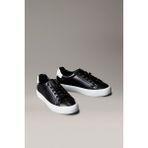 Calvin Klein LACE-UP SNEAKER LTH CK Siyah Kadın Sneaker - Beyaz