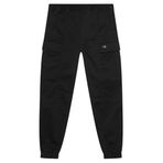 Calvin Klein Lastikli Bel Paça Erkek Çocuk Kargo Pantolon, 8 Yaş, 5003345613, Siyah, Erkek Çocuk