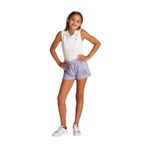 Calvin Klein Lastikli Bel Regular Fit Kız Çocuk Şort, 10 Yaş, 5003237214, Lila, Kız Çocuklar