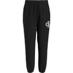 Calvin Klein Lastikli Paça Siyah Kadın Eşofman Altı Metallıc Monogram Sweatpants - 8 Yaş