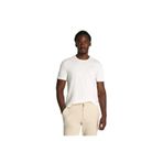 Calvin Klein Linen Cotton T-Shirt Beden, M, CK 2802, Beyaz, Erkek