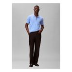 Calvin Klein Logo Baskılı Polo Yaka T-shirt, S, 5003346058, Mavi, Erkek