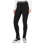 Calvin Klein LOGO TAPE MILANO LEGGINGS Kadın Eşofman Altı , Siyah, XS