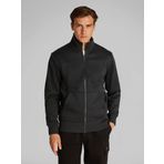 Calvin Klein LOGO TAPE ZIP THROUGH Erkek Sweatshirt, Siyah, L
