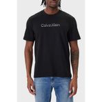 Calvin Klein Logolu % 100 Pamuk Regular Fit Bisiklet Yaka T Shirt LV04LF813GUB1 Erkek T SHİRT LV04LF