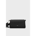 Calvin Klein Logolu Ayarlanabilir Çift Askılı Çanta K60K6128150GJ Bayan Çanta K60K612815 0gj - Siyah