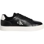 Calvin Klein Logolu Deri Sneaker Ayakkabı, 37, TYCF92FBC3DCE15DE74934C00, SİYAH-BEYAZ, Kadın