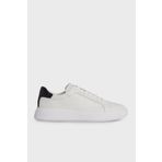 Calvin Klein Logolu Deri Sneaker Ayakkabı HM0HM010160K9 Erkek Ayakkabı HM0HM01016 0K9