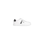 Calvin Klein Logolu Deri Sneaker Ayakkabı HM0HM0223701W Erkek AYAKKABI HM0HM02237 01W