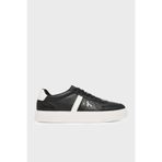 Calvin Klein Logolu Deri Sneaker Ayakkabı HM0HM02237BEH Erkek AYAKKABI HM0HM02237 BEH