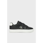 Calvin Klein Logolu Deri Sneaker Ayakkabı YW0YW019020GM Bayan Ayakkabı YW0YW01902 0gm - Siyah