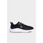 Calvin Klein Logolu File Detaylı Sneaker Ayakkabı YM0YM012850GM Erkek Ayakkabı YM0YM01285 0gm - Siyah - Beyaz