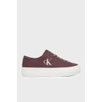 Calvin Klein Logolu Kalın Tabanlı Sneaker Ayakkabı YW0YW01763PD8 Bayan Ayakkabı YW0YW01763 Pd8 - Kahverengi