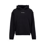 Calvin Klein Logolu Kapüşonlu Sweatshirt, L, LVGMF5W302, Siyah, erkek