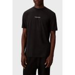Calvin Klein Logolu Pamuk Karışımlı Regular Fit Bisiklet Yaka T Shirt LVGMF5K100UB1 Erkek T Shirt LVGMF5K100 Ub1 - Siyah - XL