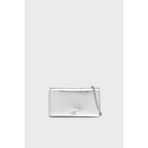 Calvin Klein Logolu Zincir Askılı Cüzdan LV04F3320G3JH Bayan Cüzdan LV04F3320G 3jh - Gümüş