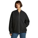 Calvin Klein LONG BOMBER Kadın Ceket, Siyah, M