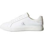 Calvin Klein Low Pro Cups Lth Mg Kadın Spor Ayakkabı, Beyaz, 39