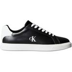 Calvin Klein Low Pro Cups Lth Mg Kadın Spor Ayakkabı, Siyah, 40