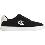 Calvin Klein LOW PROF CUPSOLE SU Erkek Spor Ayakkabı, Black/Bright White, 41