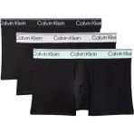 Calvin Klein LOW RISE TRUNK 3Pk Erkek Boxer, Black Bodies w/Black/Light Cast/Fe, M