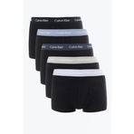 Calvin Klein LOW RISE TRUNK 5li Paket Erkek İç Giyim, Siyah, S