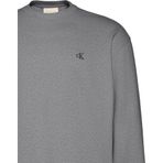 Calvin Klein Ls 350Terry Eu Monogram Cn Swtsh Erkek Sweatshirt, Gri, L