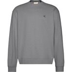 Calvin Klein Ls 350Terry Eu Monogram Cn Swtsh Erkek Sweatshirt, Gri, M
