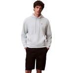 Calvin Klein LS EU 350TERRY MONOGRAM HOODIE Erkek Sweatshirt, Pale Meadow, M