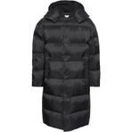 Calvin Klein Ls Long Length Hooded Nylon Puff Erkek Dış Giyim, Siyah, Xl