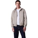 Calvin Klein LS PADDED HARRINGTON JACKET Erkek Ceket, Kahverengi, XL