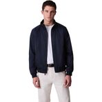 Calvin Klein LS PADDED HARRINGTON JACKET Erkek Ceket, Mavi, L