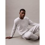 Calvin Klein L/S SWEATSHIRT Erkek T-shirt, Gri, M