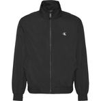 Calvin Klein LS UNFILLED NYLON HARRINGTON JKT Erkek Ceket, Black, L